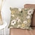 billige blomster- og plantestil-dekorativt kaste vintage blomsterputetrekk 4 stk mykt firkantet putetrekk putetrekk for soverom stue sofa sofa stol