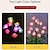 abordables Éclairages pour allées-LED simulation fleur solaire 8 modes pelouse lumière camélia fleur lumière extérieure étanche jardin lumière villa parc cour pelouse passerelle paysage décoration 1/2 pièces