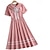 cheap Dresses-Summer New Student Uniform High Waist Dress For Girls Party Dress With Bow Tie Kids A-line Frock