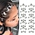 billige Tilbehør til hårstyling-10 stk 1,61&quot; stjernehårspenner sklisikre hårspenner for jenter kvinner 2000 y2k sølv metall hårspenner