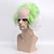 abordables Perruques de déguisement-Betelgeuse 2 – perruque de cosplay courte et moelleuse pour hommes, perruque chauve de clown ondulée pour fête d&#039;halloween, perruques de costume pour adultes