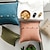 billige Pudetrends-hør pudebetræk med knap pudebetræk til stue køling sofa pudebetræk ensfarvet dekorativ sengepude