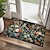 cheap Doormats-Painting Flowers Doormat Non-Slip Oil Proof Rug Indoor Outdoor Mat Bedroom Decor Bathroom Mat Entrance Rug Door Mat