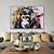 preiswerte Tiergemälde-Affe Ölgemälde handgemalt strukturierte Pop-Art-Malerei Leinwand Kunst Affe Tier Kunst handgemachte Malerei moderne Tier Malerei für Wohnzimmer Wand-Dekor