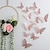 cheap Wall Stickers-12pcs Golden Butterfly Decorations - 3D Wall Art for Parties, Crafts, and Baby Showers - Easy to Apply Stickers for Beautiful and Elegant Decor