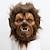 billige Halloweenrekvisitter-Warewolf Maske Halloweentillbehör Voksne Herre Dame Sjov Halloween Halloween Karneval Nemme Halloween kostumer