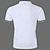abordables Polo clásico para hombre-Hombre POLO Camisas de golf sin cuello Casual Festivos Escote Chino Manga Corta Moda Básico Plano Botón Verano Ajuste regular Marrón Oscuro Rojo Oscuro Negro Blanco POLO