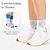 baratos Cuidados de saúde em casa-1 par de meias de neuropatia para mulheres e homens – meias de compressão sem dedos, meias de neuropatia de pés, meias de neuropatia periférica, meias de neuropatia diabética, meias de artrite