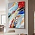 preiswerte Abstrakte Gemälde-Ölgemälde handgefertigt handgemalt rechteckige Wandkunst abstrakte Leinwand Malerei Wohndekoration Dekor gespannter Rahmen fertig zum Aufhängen