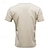 voordelige Casual T-shirts voor heren-Voor heren Wafel Henley-shirt T-shirt Tekenen Henley Buiten Casual Korte mouw nappi Kleding Modieus Ontwerper Comfortabel