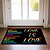 abordables Tapis et tapis et tapis-Juin Mois de la Fierté Mois de la Fierté Gay LGBTQ LGBT Paillasson Arc-en-ciel Antidérapant Tapis Imperméable Tapis Intérieur Extérieur Décor de Chambre Tapis de Salle de Bain Tapis d&#039;Entrée