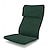 Недорогие IKEA Крышки-Poäng 1-местная подушка для кресла, версия подушки, однотонные стеганые чехлы из полиэстера, серия ikea
