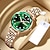 levne Quartz hodinky-nové značky deblve dámský ocelový pásek hodinky dvojitý kalendář svítící módní křemenné hodinky lehké luxusní sto temperamentní dámské vodotěsné náramkové hodinky