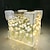 billige Gaver-magic cube tulipan spejl natlys: kreativt værelse dekorationsspejl perfekt til mors dag, valentinsdag, fødselsdage eller enhver speciel lejlighed til gave til mødre, veninder, døtre