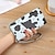 cheap Wallets-Women&#039;s Wallet Coin Purse Credit Card Holder Wallet PU Leather Shopping Daily Tassel Waterproof Lightweight Durable Cow Print Black / White Dark Red Pink