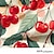 billige Hawaii-skjorte til mænd-Frugt Kirsebær Fuchsia Afslappet Herre Hawaii skjorte udendørs Gade Afslappet Sommer Forår Aftæpning Kort Ærme Gul, Rød, Grøn S, M, L Polyester Skjorte