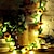 Χαμηλού Κόστους LED Φωτολωρίδες-1 τμχ τεχνητό λουλούδι νεράιδα κορδόνι ελαφρύ κληματάκι ηλίανθου με 8 λειτουργίες τηλεχειριστήριο 30leds νεράιδα φώτα κορδονιού, κρεμαστά γιρλάντα μετάξι λουλουδάτο κρεμαστό φυτό για εσωτερικούς χώρους, εξωτερικούς χώρους, γάμο, τοίχο