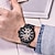 voordelige Quartz-horloges-MINI FOCUS Heren Quartz horloges Voor buiten Modieus Vrijetijdshorloge Polshorloge Lichtgevend Kalender WATERDICHT Decoratie Teräs Horloge