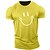 Χαμηλού Κόστους Γραφικά πουκάμισο ανδρών-σύμβολο Μαύρο Λευκό Κίτρινο Μπλουζάκι Casual στυλ Ανδρικά Γραφικός Μείγμα Βαμβακιού Πουκάμισο Αθλήματα Καθημερινό Πουκάμισο Κοντομάνικο Άνετο μπλουζάκι ΕΞΩΤΕΡΙΚΟΥ ΧΩΡΟΥ Δρόμος Καλοκαίρι