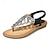 ieftine Sandale de Damă-Pentru femei Sandale Boho Sandale cu platformă Plajă Piatră Semiprețioasă Platformă Boemia PU Loafer Argintiu Negru Roz Îmbujorat