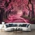 abordables paisaje tapiz-Tapiz colgante de bosque de flor de cerezo, arte de pared, tapiz grande, decoración mural, fotografía, telón de fondo, manta, cortina, hogar, dormitorio, sala de estar