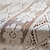 billige Gardiner-boho blonde vinduesgardin med kvast, vintage blomstergeometriske hæklede gardiner panel lysfiltrerende stang lomme vinduesgardiner til soveværelse stue, 1 panel