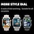 levne Chytré hodinky-GT86 Chytré hodinky 1.96 inch Inteligentní hodinky Bluetooth Krokoměr Záznamník hovorů Sledovač fittness Kompatibilní s Android iOS Dámské Muži Dlouhá životnost na nabití Hands free hovory Voděodolné