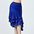 cheap Latin Dancewear-Latin Dance Ballroom Dance Skirts Ruffles Pure Color Splicing Women&#039;s Performance Training High Polyester Tulle