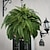 ieftine Plante Artificiale-ferigă artificială de boston realistă rezistentă la UV, ferigă artificială pentru exterior, ferigă artificială plante artificiale ferigă falsă, ferigă boston falsă pentru decorarea casei ferestrei