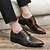 cheap Men&#039;s Oxfords-Men&#039;s Boots Fashion Boots Walking Casual Daily Synthetic leather Comfortable Booties / Ankle Boots Lace-up Wine Black Brown Spring