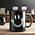 cheap Mugs &amp; Cups-Smile Face Middle Finger Sarcasm Meme Funny Coffee Mugs Uniqo Gift For Friends