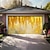 tanie Okładki drzwi-Wisteria kwiat malarstwo na zewnątrz drzwi garażowych baner na okładkę piękna duża dekoracja tła na zewnętrzne drzwi garażowe dekoracje ścienne domu impreza impreza parada
