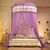 abordables Ciels de lit et rideaux-moustiquaire pliable pour chambre de princesse