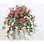 ieftine Plante și flori artificiale-simulare UV glorie artificială de dimineață, simulare buchet de flori artificiale - flori rezistente la decolorare în aer liber, petunii false, plante agățate realiste flori viță de vie grădină decor de curte