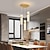 cheap Cluster Design-3-Light 5-Light 28 cm Single Design Island Design Pendant Light Acrylic Acrylic Electroplated Painted Finishes Modern Nordic Style 85-265V