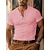 abordables henley pour hommes-Homme Chemise Henley Shirt T-shirt Couleur unie Henley Extérieur Casual Manche Courte Bouton Vêtement Tenue Mode Design Confortable