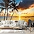 cheap Nature&amp;Landscape Wallpaper-Cool Wallpapers Beach Sunset Wallpaper Wall Mural Wall Sticker Covering Print Peel and Stick Removable Self Adhesive Secret Forest PVC / Vinyl Home Decor