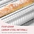 baratos Artigos de Forno-Formas de baguete antiaderentes para assar pão francês bandeja de padaria perfurada para baguetes com 3 pães Formas de pão perfuradas para assar torradeira com 3 ondas assadeira