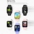 economico Smartwatch-QS13 Orologio intelligente 1.83 pollice Intelligente Guarda Bluetooth ECG + PPG Monitoraggio della temperatura Pedometro Compatibile con Android iOS Da donna Da uomo Standby lungo Chiamate in