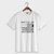 abordables T-shirt graphique pour hommes-T-shirt 100% coton pour hommes T-shirt graphique Top Fashion Chemise classique à manches courtes T-shirt confortable Vacances de rue Vêtements de créateurs de mode d&#039;été