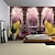 voordelige landschap wandtapijt-Chinese stijl boog hangend tapijt kunst aan de muur groot tapijt muurschildering decor foto achtergrond deken gordijn thuis slaapkamer woonkamer decoratie