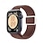Недорогие Ремешки для часов Apple-Спортивный ремешок Совместим с Ремешок для часов Apple Watch 38мм 40мм 41мм 42мм 44мм 45мм 49мм Эластичный Регулируется Нейлон Сменный ремешок для часов для iwatch Ultra 2 Series 9 8 7 SE 6 5 4 3 2 1