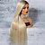 cheap Human Hair Lace Front Wigs-Remy Human Hair 13x4 Lace Front Wig Free Part Peruvian Hair Body Wave Natural Straight Blonde Wig 130% Density with Baby Hair Glueless Pre-Plucked For wigs for black women Long Human Hair Lace Wig