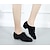 billige Sko til latindans-latinske kvinners sko innendørs promenadekonsert sandal tilpasset hæl peep toe loafer voksen brun