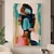 billige Abstrakte malerier-oljemaleri håndlaget håndmalt veggkunst abstrakt mennesker lerretsmaling hjemmedekorasjon innredning strukket ramme klar til å henge