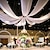 abordables Nuances extérieures-Tissu de drapage pour arc de mariage, blanc et rose, rideaux de toile de fond transparents de 26 pieds pour décorations de scène en arc de cérémonie de fête