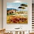 billiga Landskapsmålningar-handmålad modern abstrakt anlagd oljemålning väggkonst sommerliche toscana blommor dukmålningar kök vardagsrum heminredning (ingen ram)