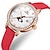 abordables Relojes de Cuarzo-Nuevos relojes de mujer de la marca olevs con diamantes, reloj de cuarzo de nicho de moda, reloj de pulsera luminoso resistente al agua para mujer