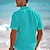 cheap Men&#039;s Hawaiian Shirt-Stripe Coconut Palm Hawaiian Comfortable Resort Men&#039;s Shirt Linen Shirt Casual Shirt Casual Daily Hawaiian Summer Lapel Short Sleeve Yellow, Blue S, M, L 100% Polyester Shirt