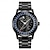 baratos Relógios Quartz-SKMEI Masculino Relógios de Quartzo Exterior Moda Relógio Casual Relógio de Pulso Exibição da fase da lua Calendário IMPERMEÁVEL Decoração Aço Couro Assista